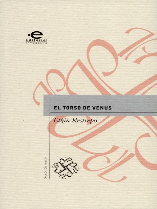Title details for El torso de Venus by Elkin Restrepo - Wait list